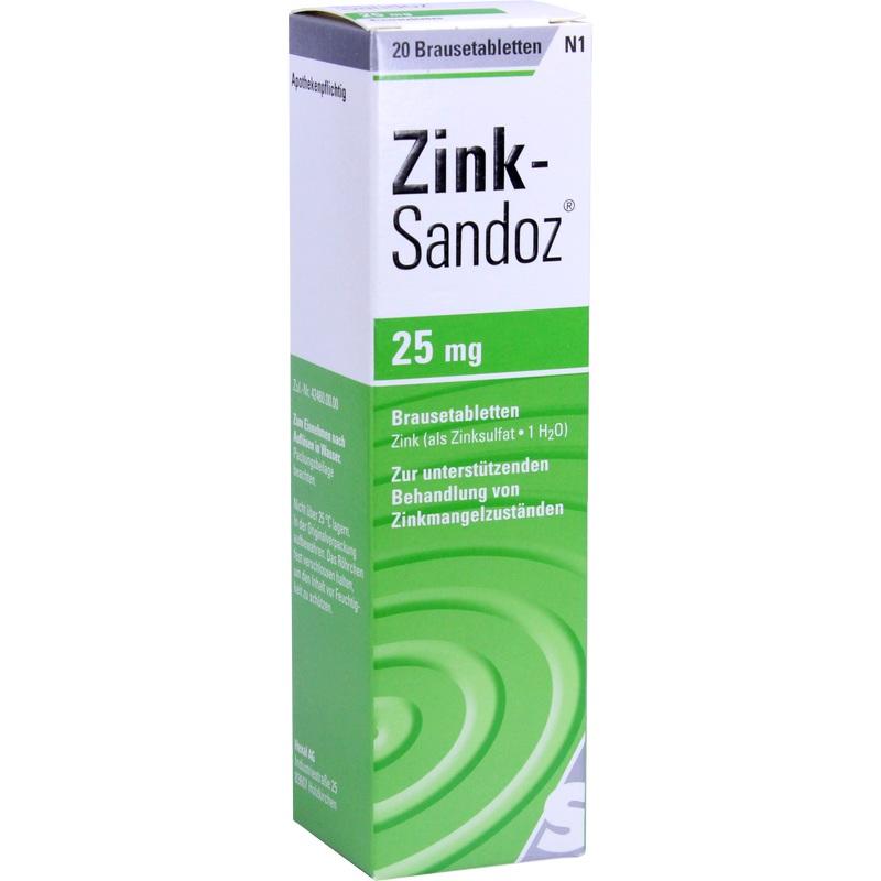 ZINK SANDOZ Brausetabletten