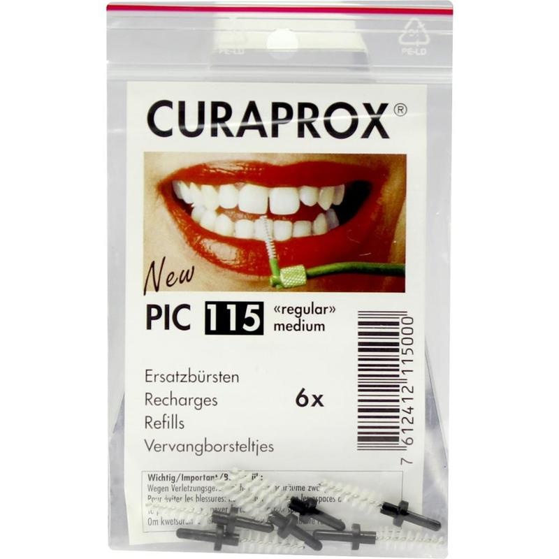 CURAPROX Pic 115 regular medium black