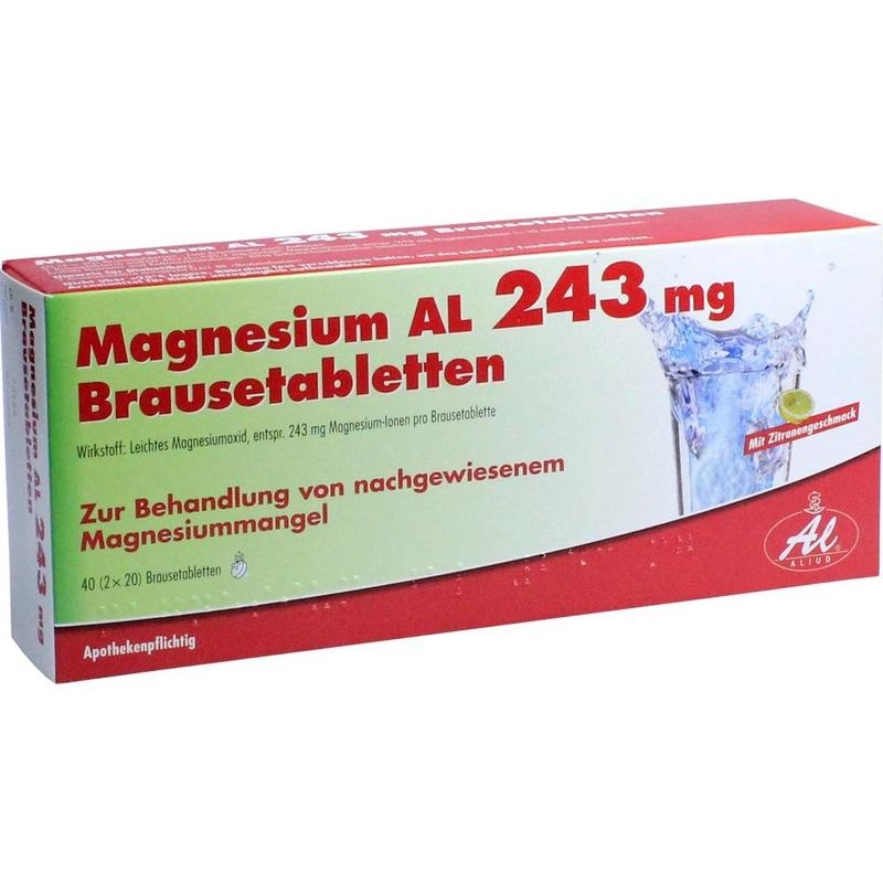 MAGNESIUM AL 243 mg Brausetabletten