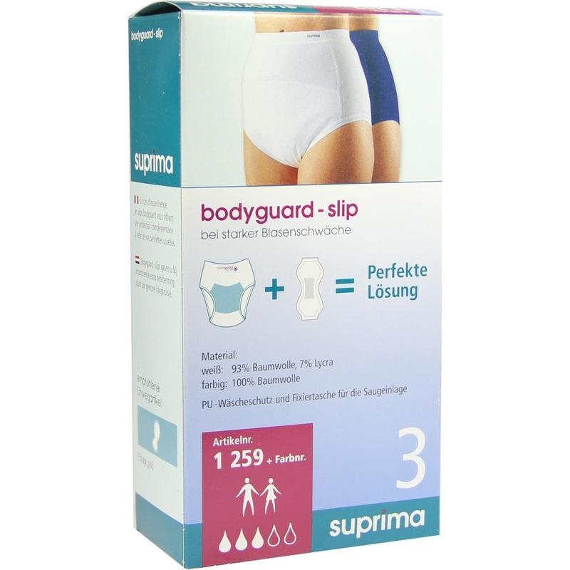 SUPRIMA Slip bodyguard 3 Gr.48/50 weiß