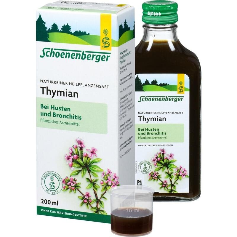 THYMIAN SAFT Schoenenberger