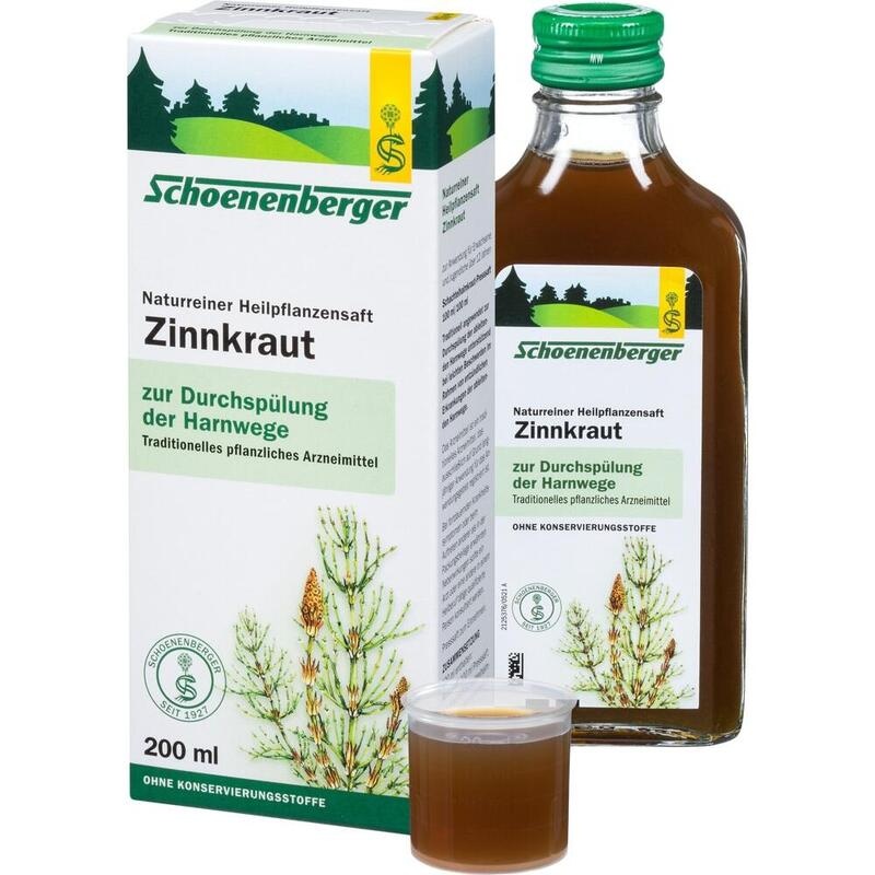 ZINNKRAUT SAFT Schoenenberger