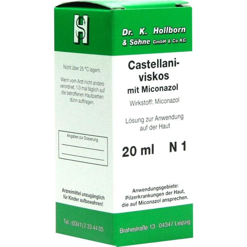 CASTELLANI viskos m. Miconazol Lösung