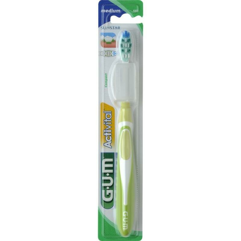 GUM ActiVital Zahnbürste kompakt medium