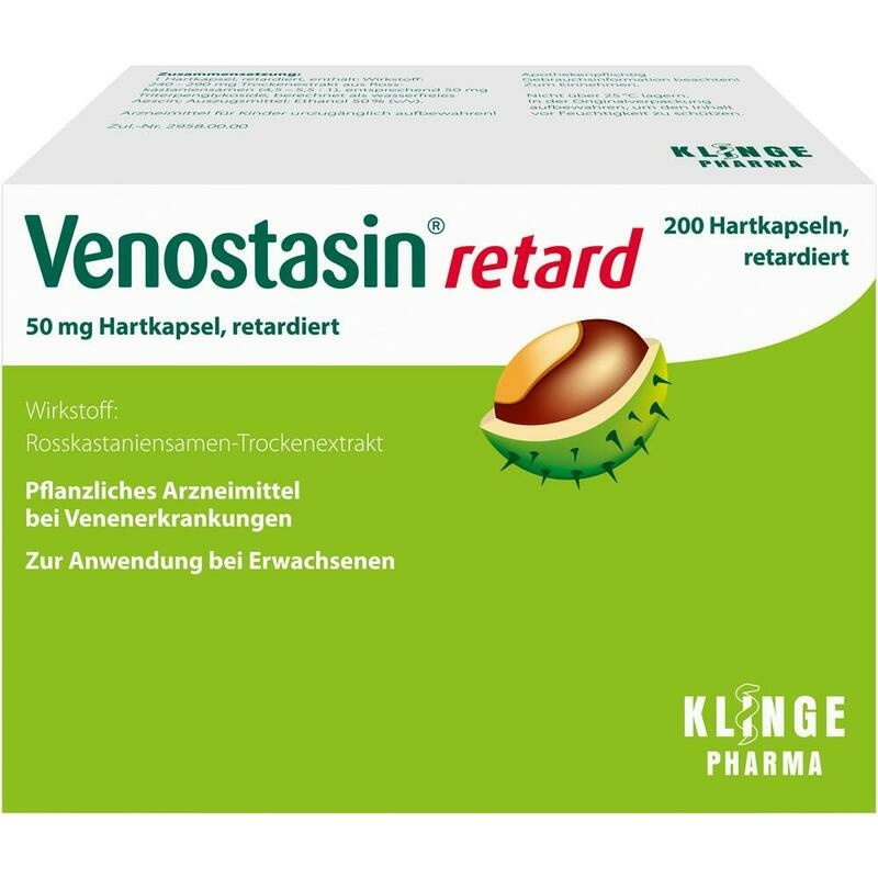 VENOSTASIN retard 50 mg Hartkapsel retardiert