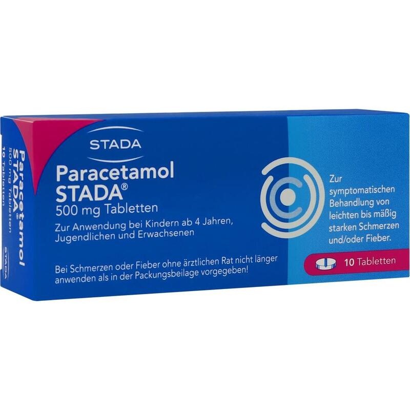 PARACETAMOL STADA 500 mg Tabletten