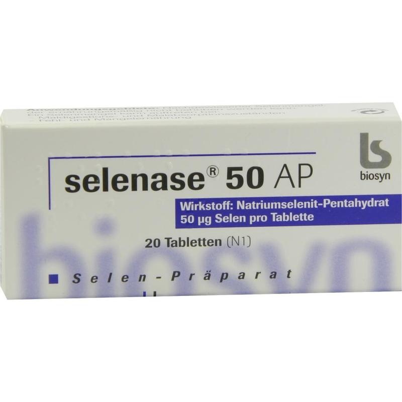 SELENASE 50 AP Tabletten