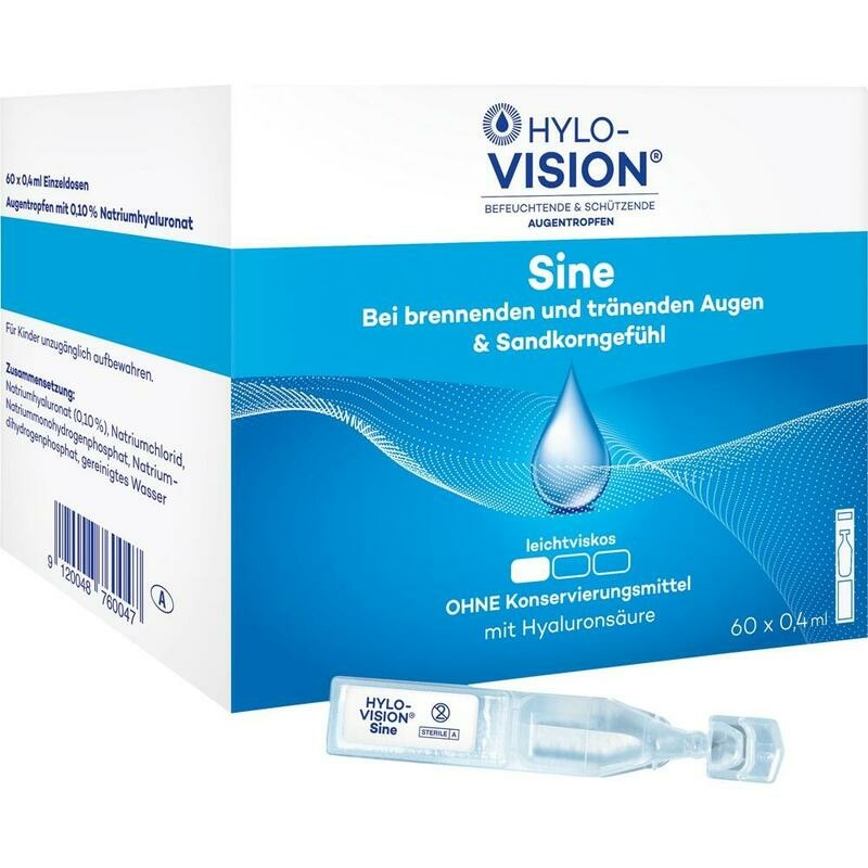 HYLO-VISION sine Einzeldosispipetten