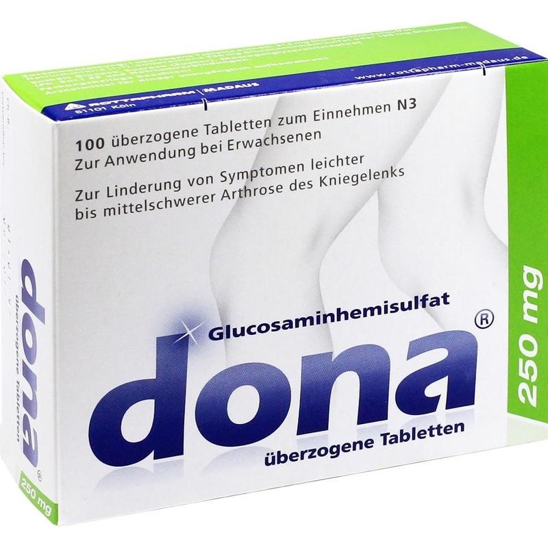 DONA 250 mg überzogene Tabletten