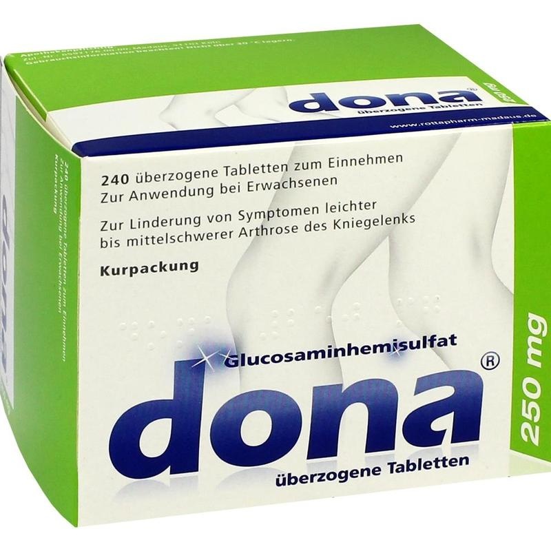DONA 250 mg überzogene Tabletten