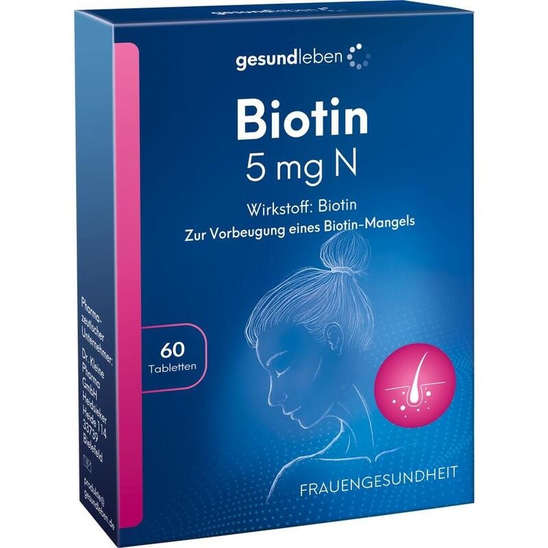 GESUND LEBEN Biotin 5 mg N Tabletten
