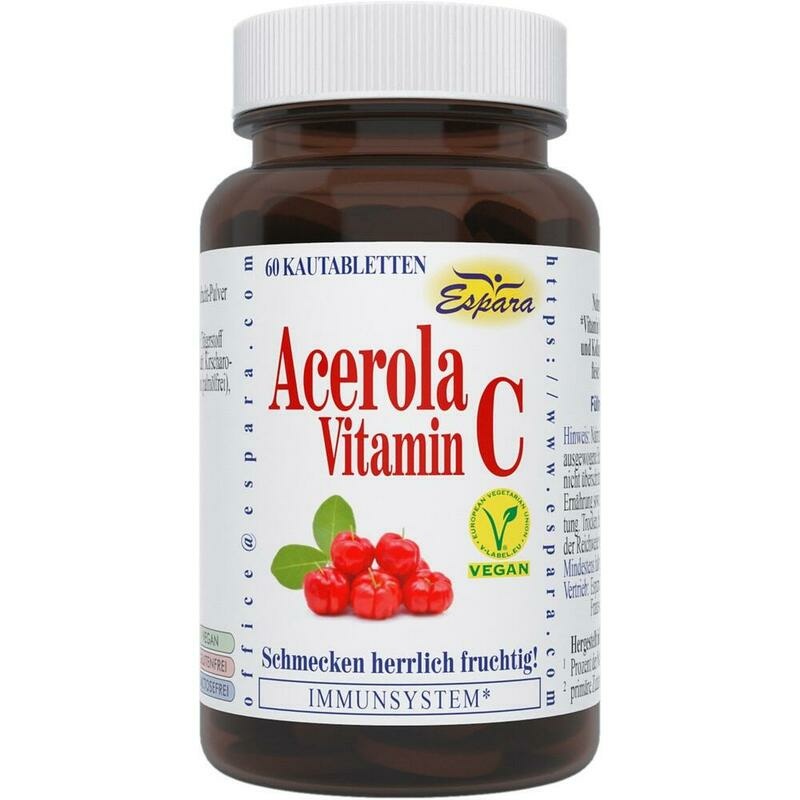 ACEROLA VITAMIN C Kautabletten