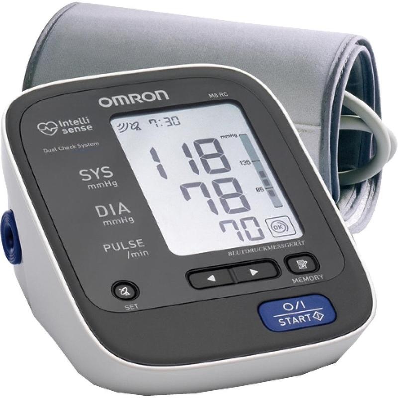 OMRON M8 RC Oberarm Blutdruckmessger.m.Funkuhr