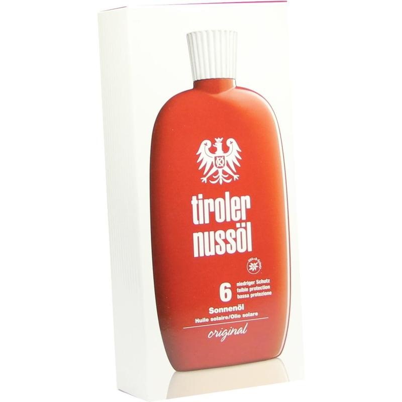 TIROLER NUSSÖL orig.Sonnenöl wasserfest LSF 6