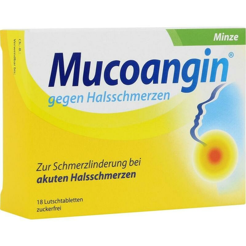 MUCOANGIN Minze 20 mg Lutschtabletten