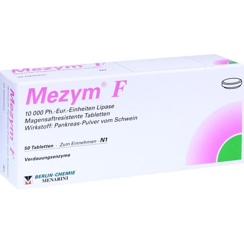 MEZYM F magensaftresistente Tabletten
