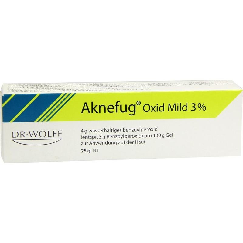 AKNEFUG oxid mild 3% Gel
