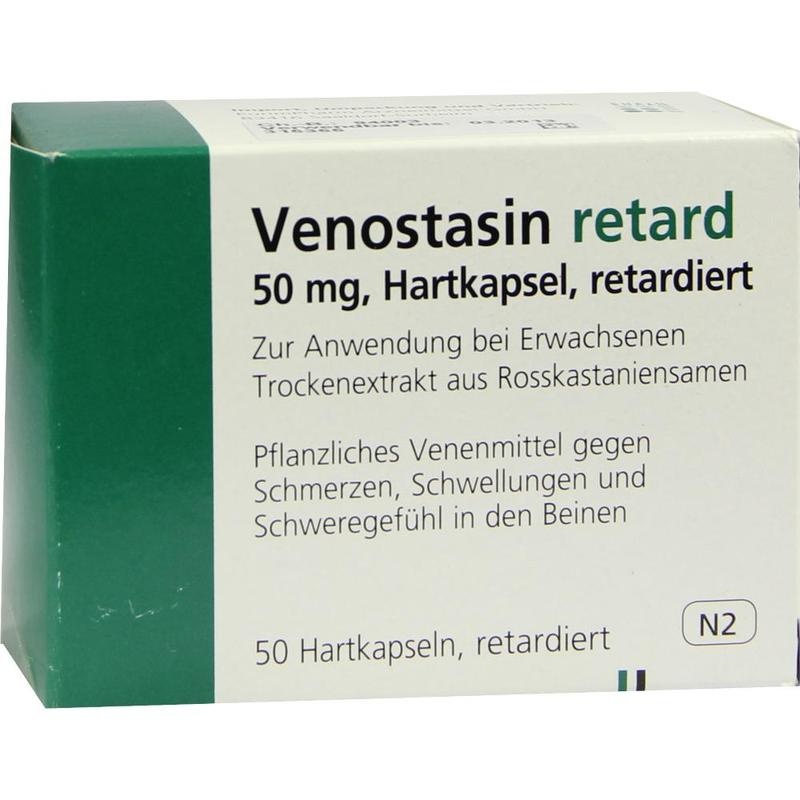 VENOSTASIN retard 50 mg Hartkapsel retardiert