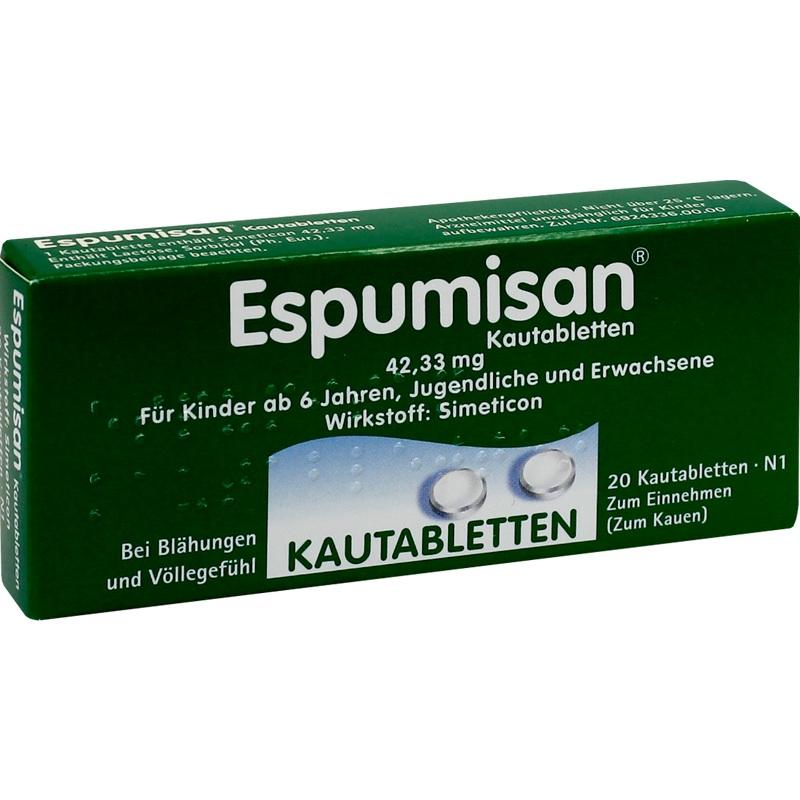 ESPUMISAN Kautabletten