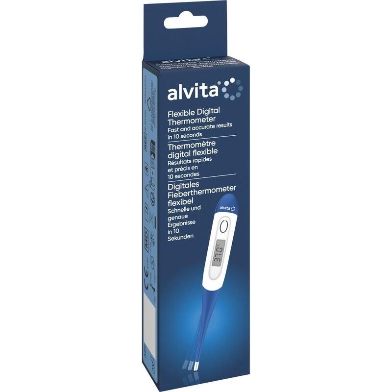 ALVITA digitales Fieberthermometer flexibel