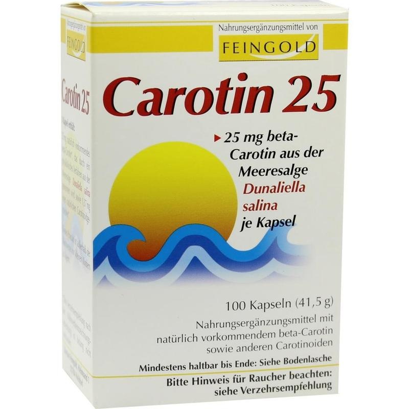 CAROTIN 25 Feingold Kapseln
