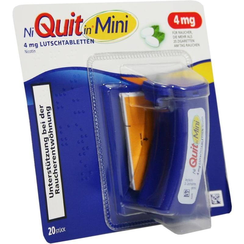 NIQUITIN Mini 4 mg Lutschtabletten
