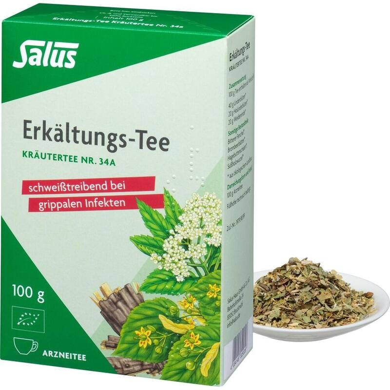 ERKÄLTUNGSTEE Kräutertee Nr.34a Salus