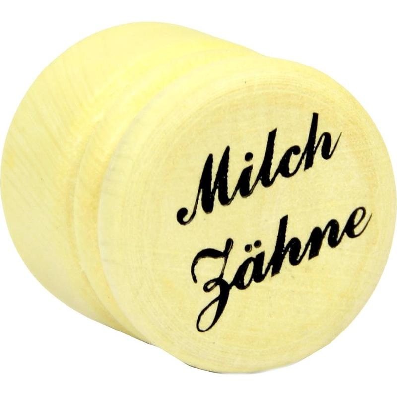 MILCHZAHNDOSE Holz 2,5 cm