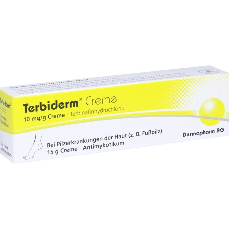 TERBIDERM 10 mg/g Creme