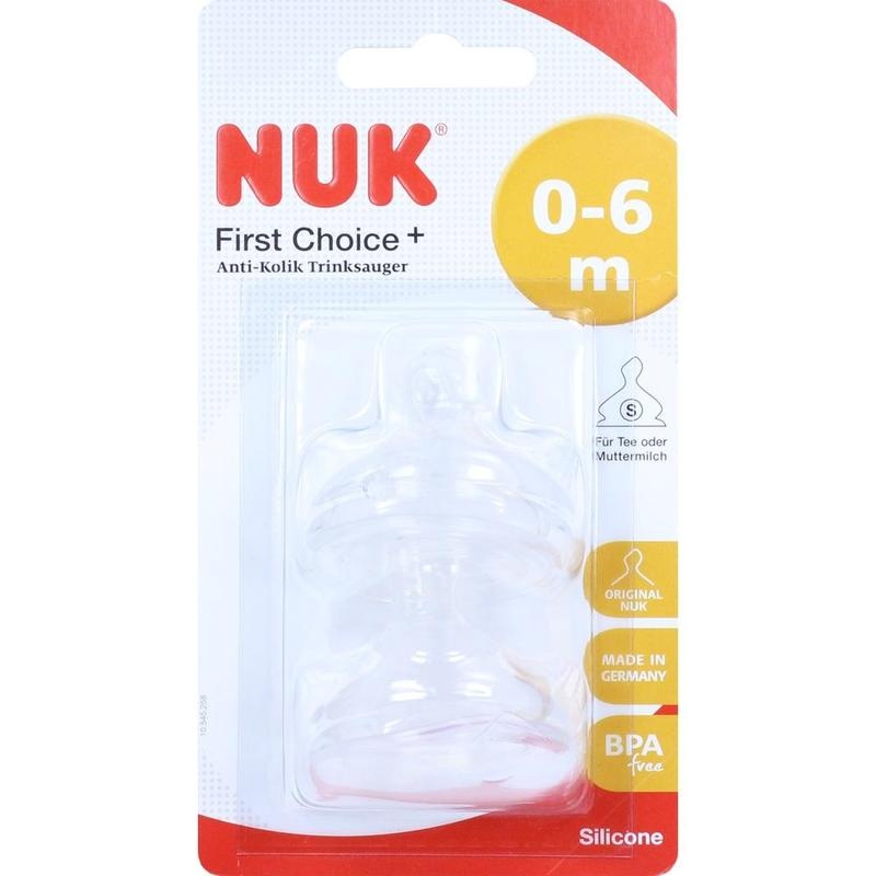 NUK First Choice+ Trinksauger Silikon Gr.1 S