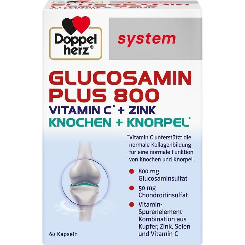 DOPPELHERZ Glucosamin Plus 800 system Kapseln