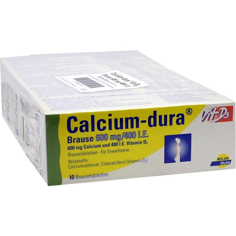 CALCIUM DURA Vit D3 Brause 600 mg/400 I.E.