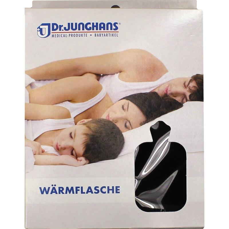 WÄRMFLASCHE 2 l mit Bezug blau