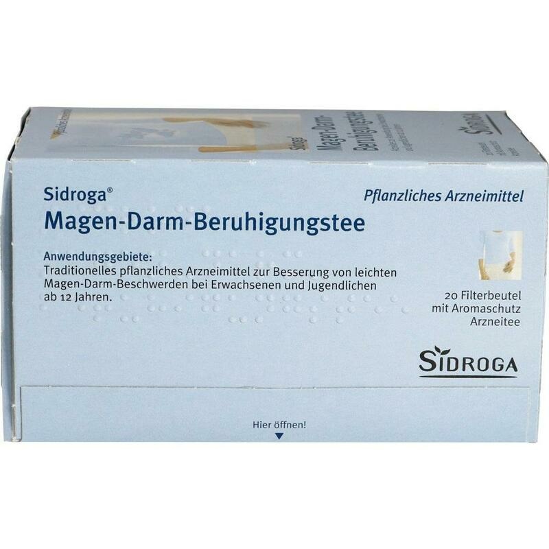 SIDROGA Magen-Darm-Beruhigungstee Filterbeutel