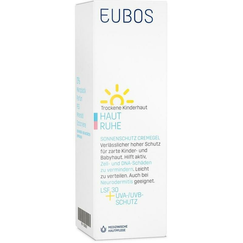EUBOS KINDER Haut Ruhe Sonnensch.Cr.Gel LSF 30+UVA