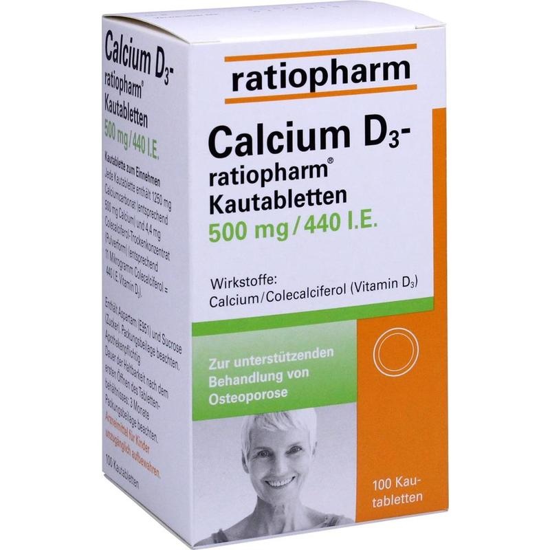 CALCIUM D3-ratiopharm Kautabletten