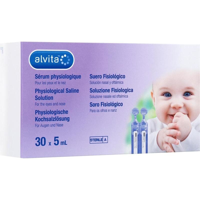 ALVITA physiologische Kochsalzlösung Ampullen