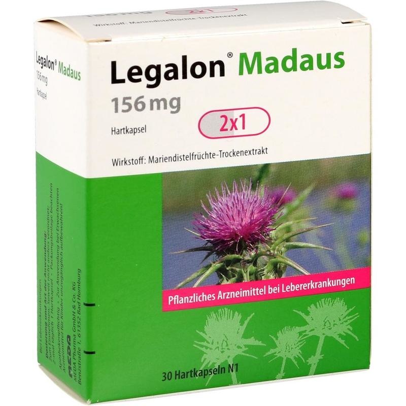 LEGALON Madaus 156 mg Hartkapseln