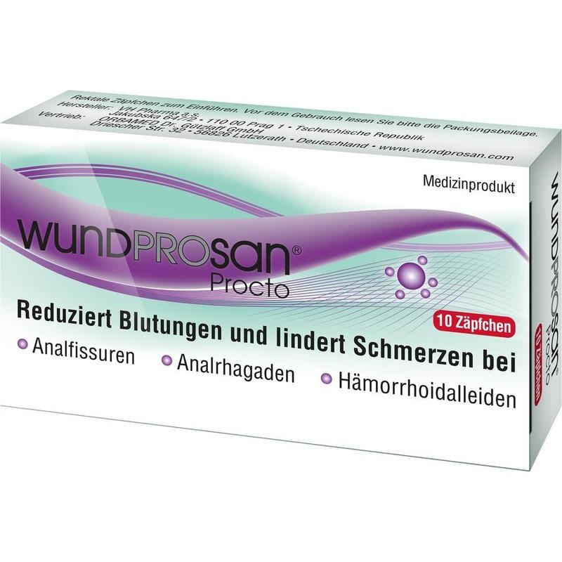 WUNDPROSAN Procto Suppositorien