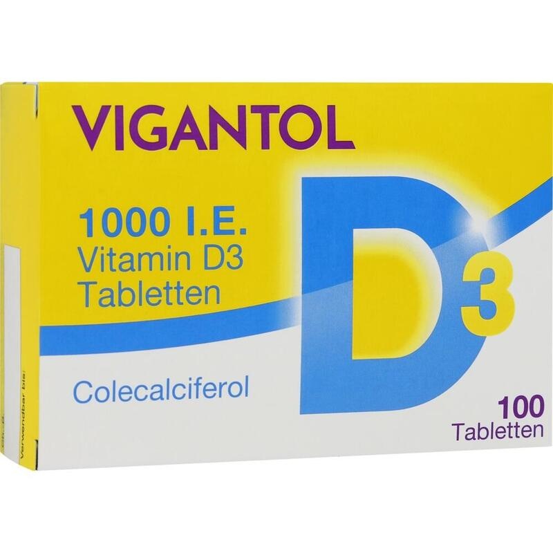 VIGANTOL 1.000 I.E. Vitamin D3 Tabletten
