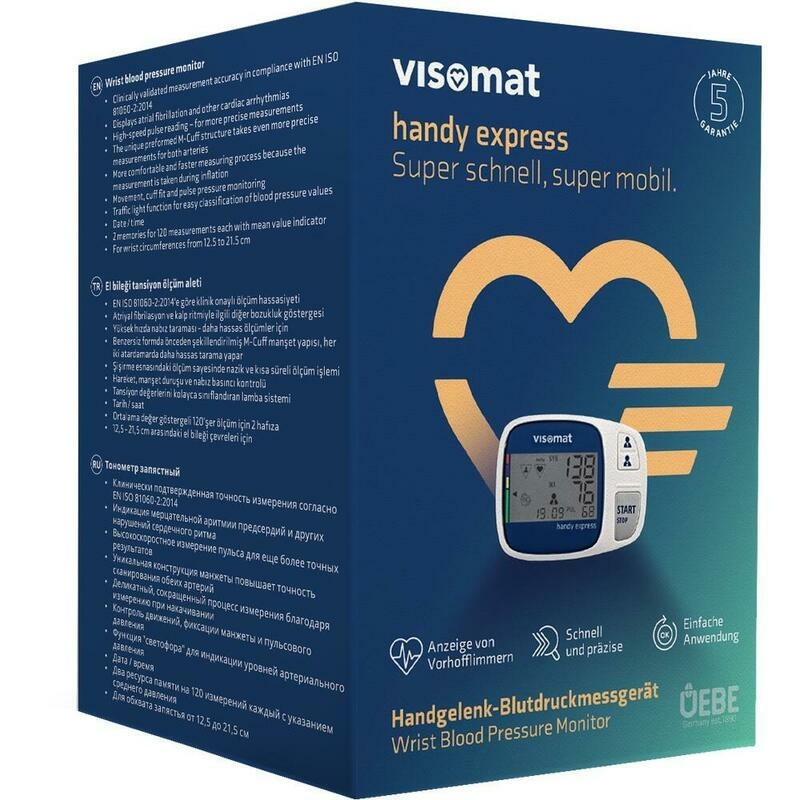 VISOMAT handy express vollauto.Handg.Blutdr.Messg.