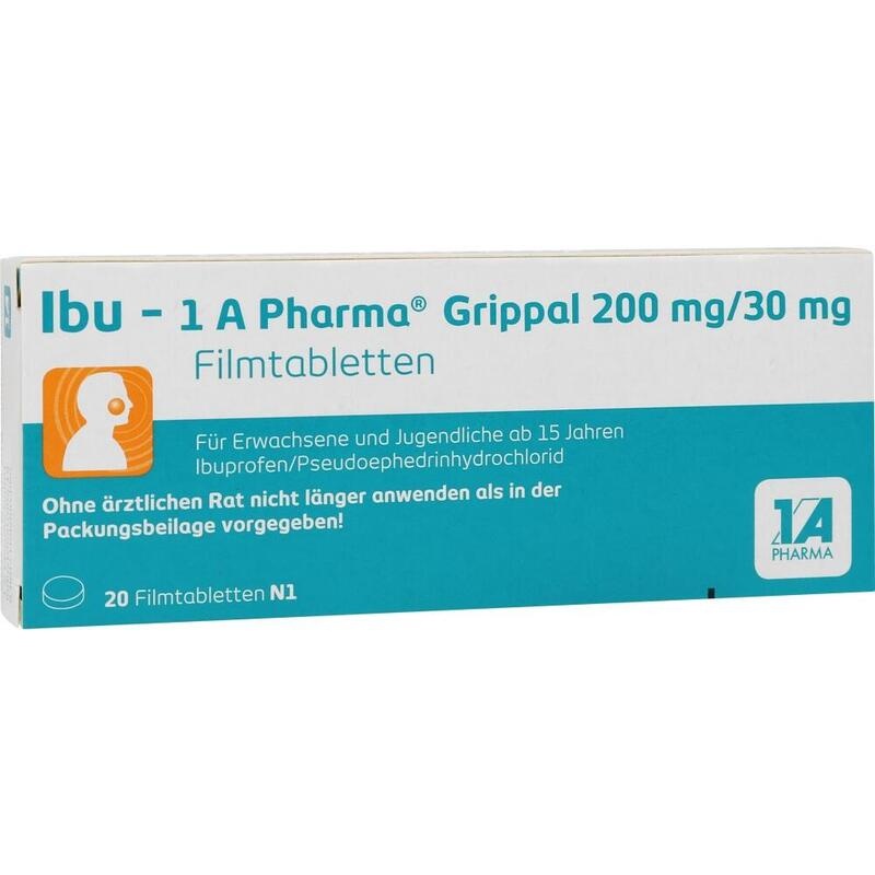 IBU-1A Pharma Grippal 200 mg/30 mg Filmtabletten