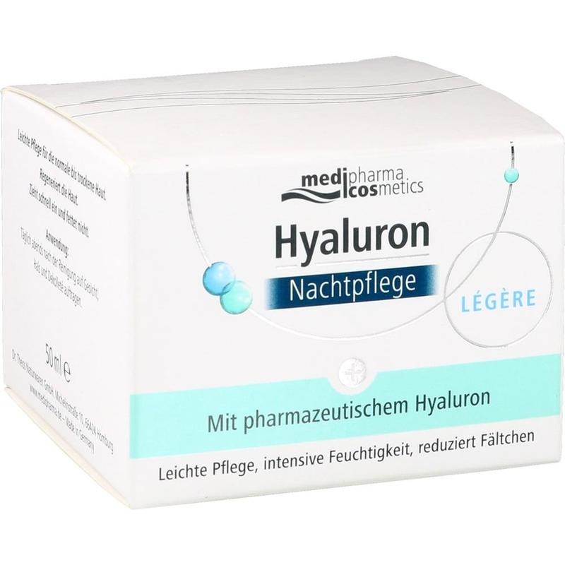 HYALURON NACHTPFLEGE legere Creme im Tiegel
