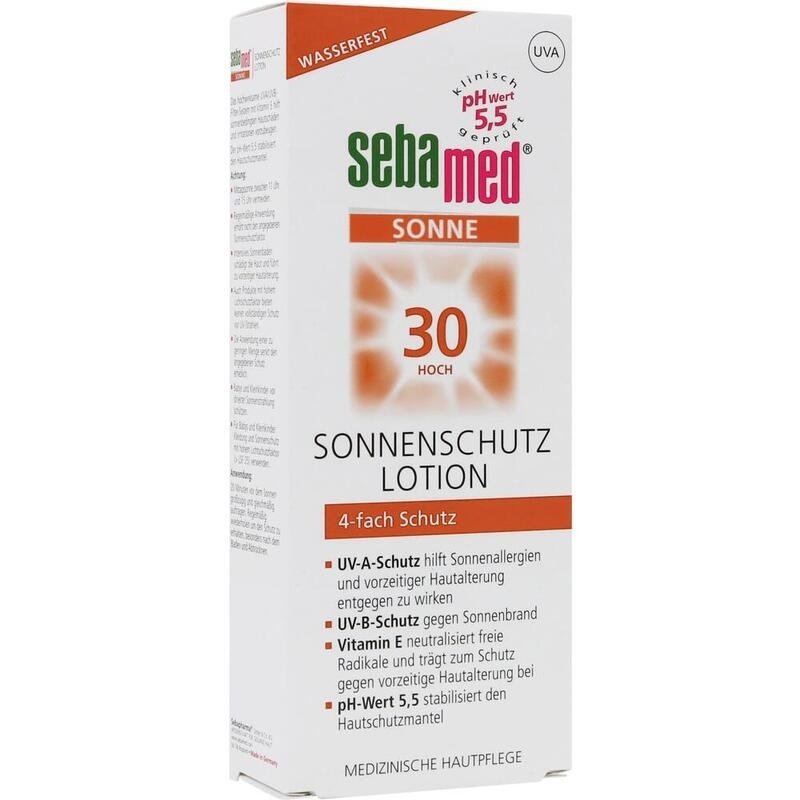 SEBAMED Sonnenschutz Lotion LSF 30