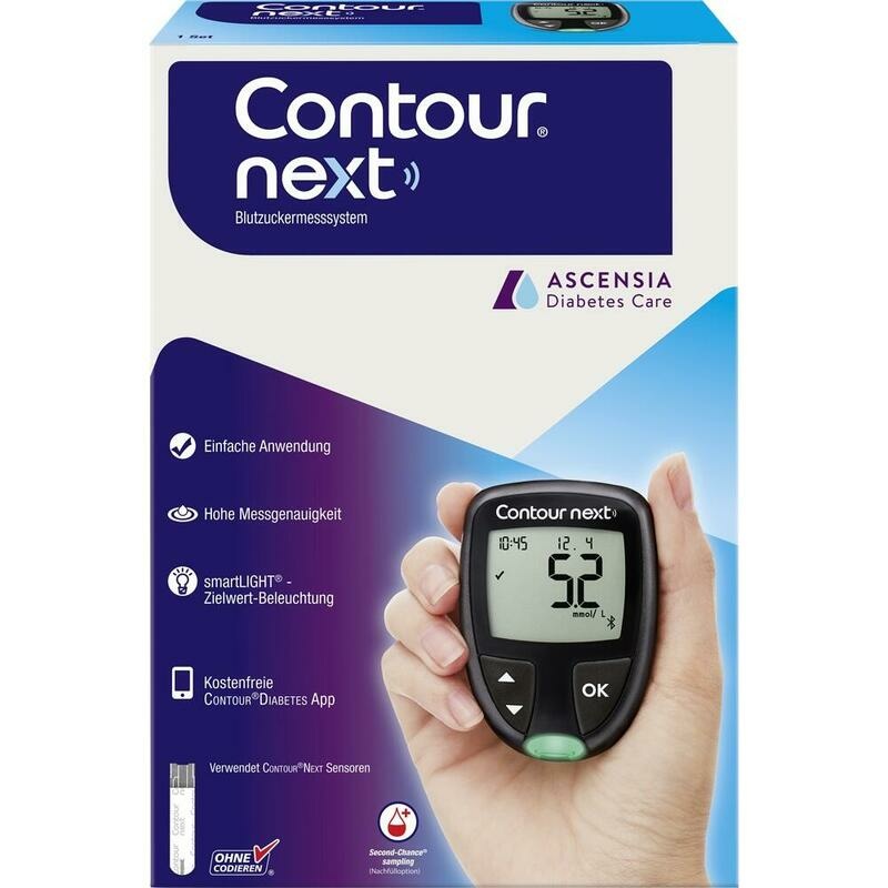 CONTOUR Next NEU Set Blutzuckermessgerät mmol/l