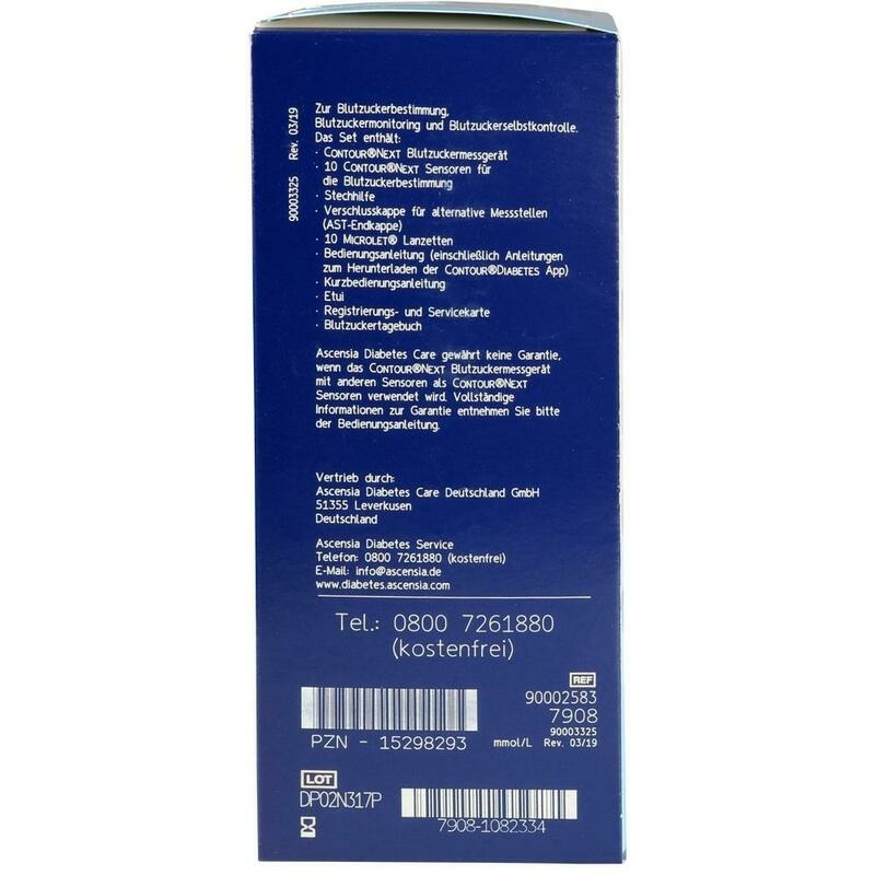 CONTOUR Next NEU Set Blutzuckermessgerät mmol/l