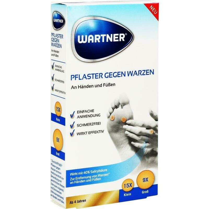 WARTNER Pflaster gegen Warzen