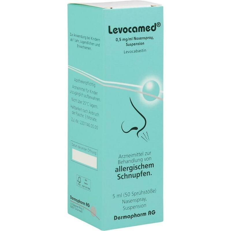 LEVOCAMED 0,5 mg/ml Nasenspray Suspension