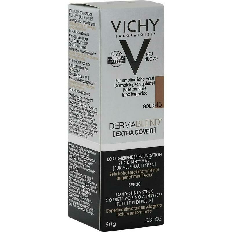 VICHY DERMABLEND Extra Cover Stick 45
