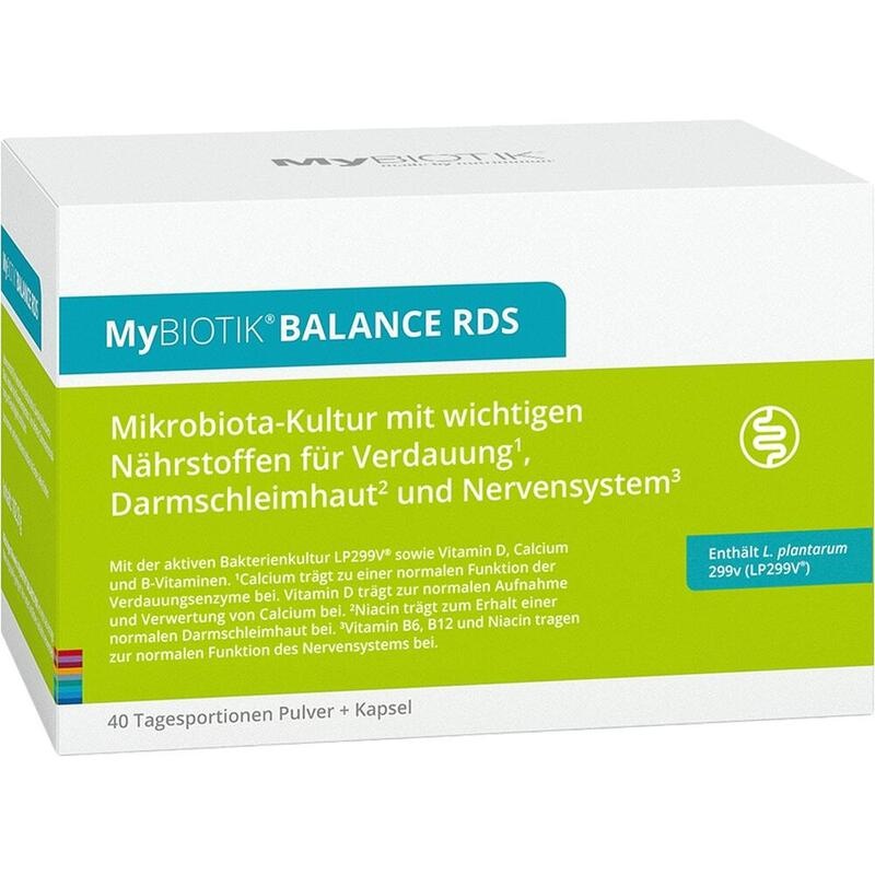 MYBIOTIK BALANCE RDS 40x2 g Plv.+40 Kapseln